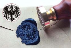 WAX SEAL STAMP -  EAGLE STAMP