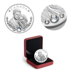 WEDDING CELEBRATION -  THE ROYAL WEDDING OF HE HIGHNESS THE PRINCE HARRY AND MEGHAN MARKLE -  2018 CANADIAN COINS