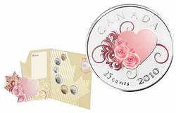 WEDDINGS -  2010 WEDDING GIFT SET -  2010 CANADIAN COINS 07