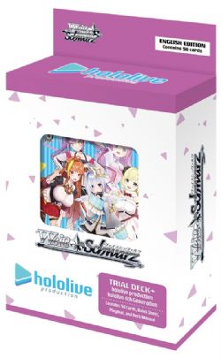 WEISS SCHWARZ -  4TH GENERATION TRIAL DECK+ (ENGLISH) -  HOLOLIVE