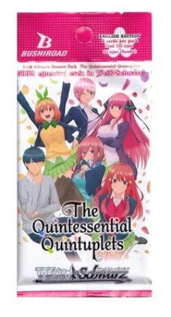 WEISS SCHWARZ -  BOOSTER PACK (P8/B20) (ENGLISH) -  THE QUINTESSENTIAL QUINTUPLETS