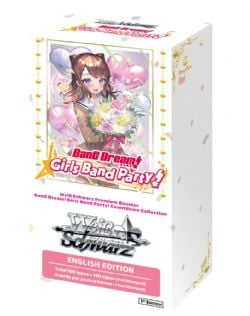 WEISS SCHWARZ -  GIRLS BAND PARTY COUNTDOWN COLLECTION - BOOSTER PACK (P3/B6) (ENGLISH) -  BANG DREAM !