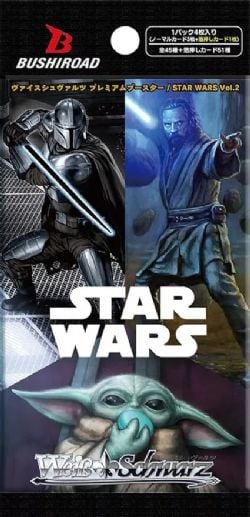 WEISS SCHWARZ -  PREMIUM BOOSTER PACK VOL.2 (P4/B6)(JAPANESE) -  STAR WARS