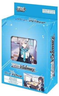 WEISS SCHWARZ -  TRIAL DECK (ENGLISH) -  BLUE ARCHIVE