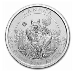WEREWOLF - 2 OUNCE FINE SILVER COIN -  2021 CANADIAN COINS