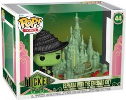WICKED -  POP! TOWN VINYL FIGURE OF ELPHABA WITH EMERALD CITY (4 INCH) 44
