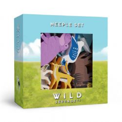 WILD: SERENGETI -  ACCESSORY - MEEPLE SET (ENGLISH)