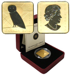 WILDLIFE CONSERVATION -  BARN OWL -  2010 CANADIAN COINS 01