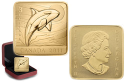 WILDLIFE CONSERVATION -  ORCA WHALE -  2011 CANADIAN COINS 03