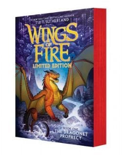 WINGS OF FIRE -  THE DRAGONET PROPHECY NOVEL : LIMITED EDITION (ENGLISH V.) 01