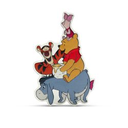 WINNIE THE POOH -  WINNIE 100TH ANNIVERSARY - FRIENDS LOVE HUNNY TOO -  2025 NEW ZEALAND COINS 02