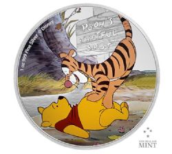 WINNIE THE POOH -  WINNIE THE POOH AND TIGGER -  2020 NEW ZEALAND COINS 02