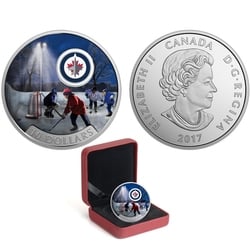 WINNIPEG JETS -  PASSION TO PLAY -  2017 CANADIAN COINS