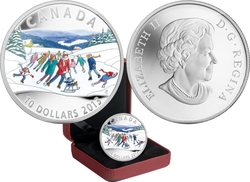 WINTER SCENE -  2013 CANADIAN COINS