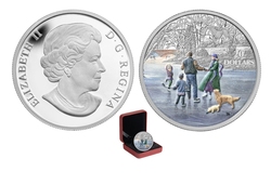 WINTER SPORTS -  ICE DANCER -  2015 CANADIAN COINS 02