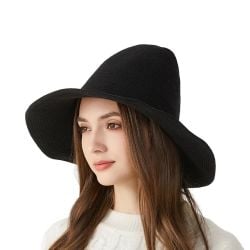 WITCH -  SALEM WITCH HAT - BLACK (ADULT)