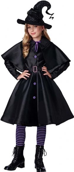 WITCH -  WITCH'S COVEN COAT COSTUME (CHILD)