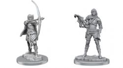 WIZKIDS DEEP CUTS UNPAINTED MINIATURES -  HUMAN ROGUE -  RPG MINIATURE