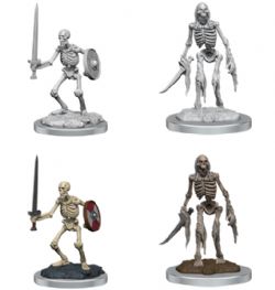 WIZKIDS DEEP CUTS UNPAINTED MINIATURES -  SKELETONS -  RPG MINIIATURE