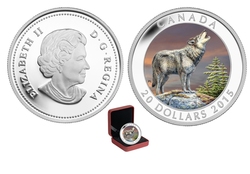 WOLF -  2015 CANADIAN COINS