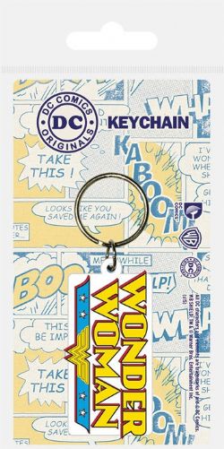 WONDER WOMAN -  PVC KEYCHAIN 