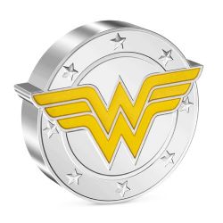 WONDER WOMAN -  SUPERHEROES SYMBOLS: WONDER WOMAN™ LOGO -  2022 NEW ZEALAND MINT COINS 06