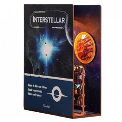 WOODEN BOOKEND -  INTERSTELLAR (247 PIECES)