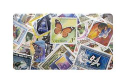 WORLD -  1000 ASSORTED STAMPS - WORLD COMMEMORATIVE