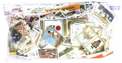 WORLD -  2500 ASSORTED STAMPS - WORLD COMMEMORATIVE