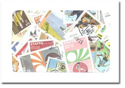 WORLD -  400 ASSORTED STAMPS - WORLD BIG STAMPS ONLY