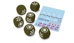WORLD OF TANKS -  U.S.A. DICE AND DECALS (ENGLISH)