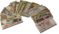 WORLD PAPER MONEY -  25 USED AND NEW DIFFERENT WORLD PAPER MONEY SET