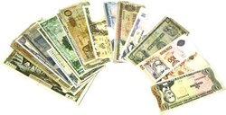 WORLD PAPER MONEY -  25 USED DIFFERENT WORLD PAPER MONEY SET