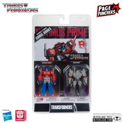 WTRANSFORMERS -  TRANSFORMERS 3IN FIGURE WITH COMIC 2PK W1ASST