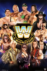 WWE -  2014 WWE LEGENDS POSTER (22