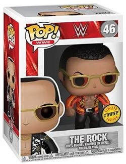 WWE -  POP! VINYL FIGURE OF THE ROCK  (4 INCH) 46