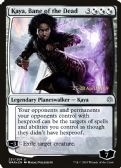 War of the Spark Promos -  Kaya, Bane of the Dead