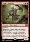 Wilds of Eldraine -  Ogre Chitterlord
