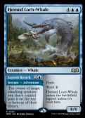 Wilds of Eldraine Promos -  Horned Loch-Whale // Lagoon Breach