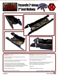 XOLK -  2ND LEVEL WALKWAY -  MINIATURE TERRAIN