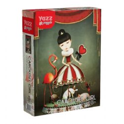 YAZZ PUZZLES -  CAROUSEL GIRL (1000 PIECES)