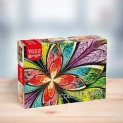 YAZZ PUZZLES -  COLORFUL FLOWER (1000 PIECES)