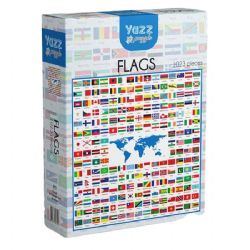YAZZ PUZZLES -  FLAGS (1023 PIECES)