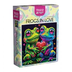 YAZZ PUZZLES -  FROGS IN LOVE (1000 PIECES)