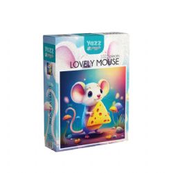 YAZZ PUZZLES -  LOVELY MOUSE (1000 PIECES)
