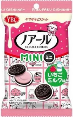 YBC -  MINI STRAWBERRY MILK SANDWICH COOKIES (48 G)