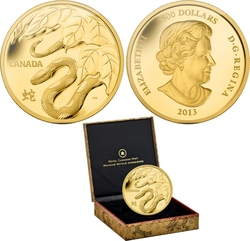 YEAR OF THE SNAKE -  2013 CANADIAN COINS