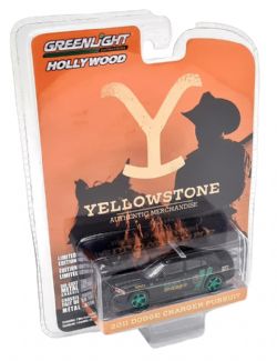 YELLOWSTONE -  DODGE - 2011 CHARGER PURSUIT - CHASE - 1/64 -  GREENLIGHT HOLLYWOOD
