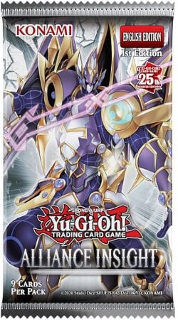 YU-GI-OH! -  ALLIANCE INSIGHT - BOOSTER PACK (P9/B24)(ENGLISH) -  YU-GI-OH! - 25TH ANNIVERSARY