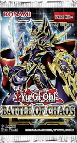 YU-GI-OH! -  BATTLE OF CHAOS BOOSTER PACK (ENGLISH) (P9/B24/C12)